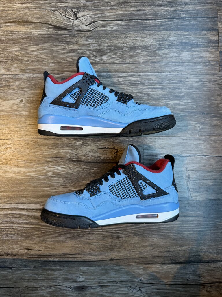 Preowned Jordan 4 Travis Scott size 8.5
