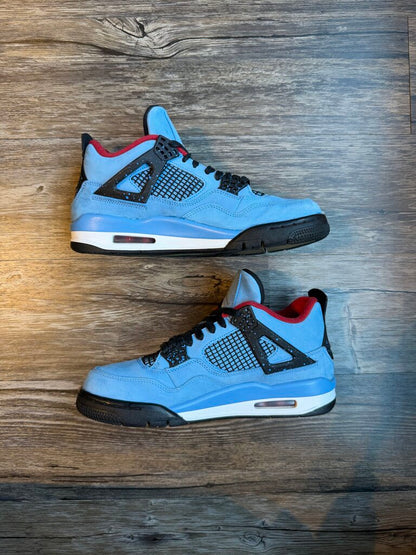 Preowned Jordan 4 Travis Scott size 8.5