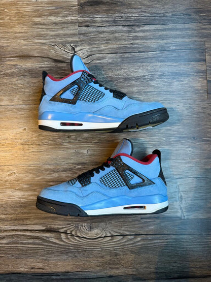 Preowend Jordan 4 Travis Scott size 9.5(no box)