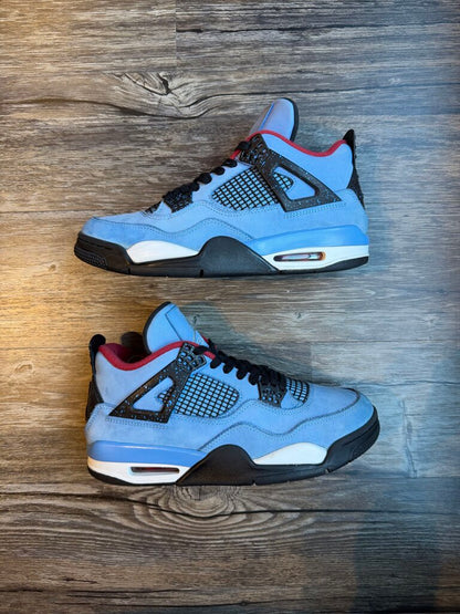 Preowend Jordan 4 Travis Scott size 9.5(no box)