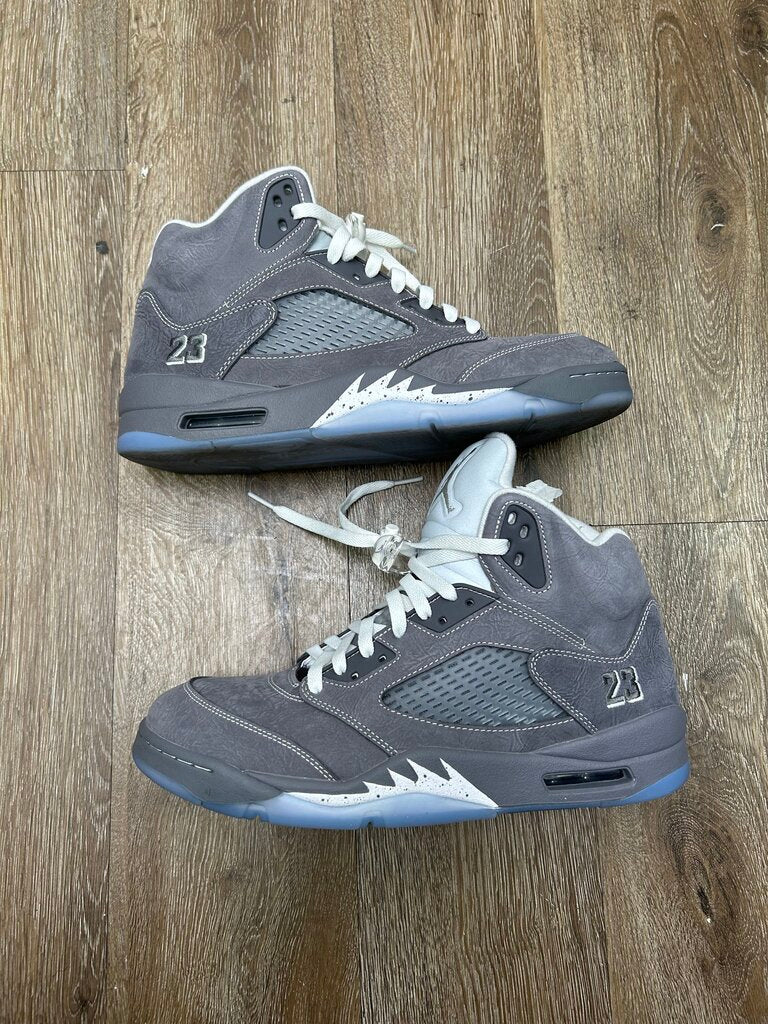 Preowned Jordan 5 Wolf Grey sz.12