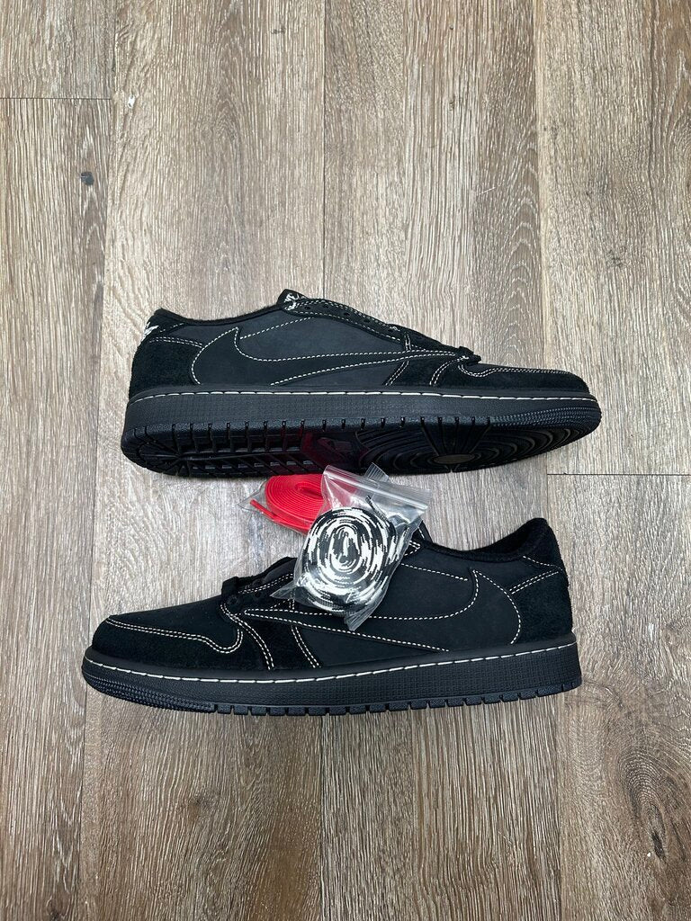 New Jordan 1 Low Travis Scott Phantom Black Sz.9