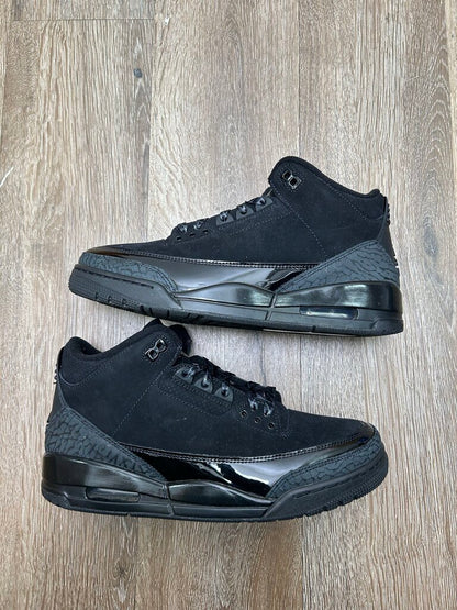 Preowned Jordan 3 Black Cat Sz.9