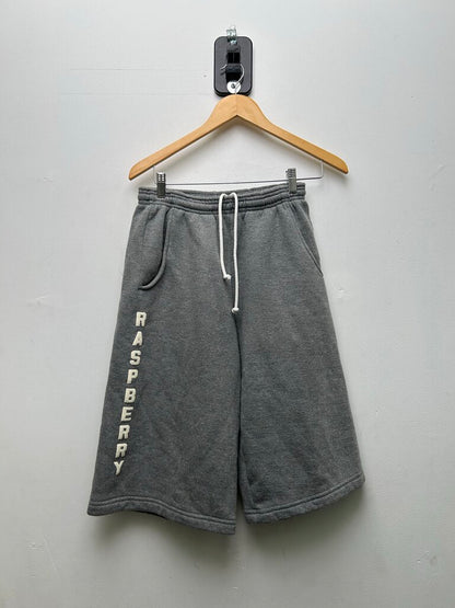 Preowned Gv Gallery Grey 3/4 Spellout Shorts Size XS