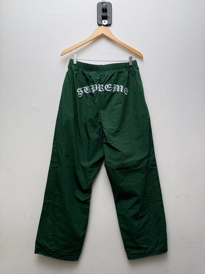 New Supreme Green Umbro Track Pants Size Medium