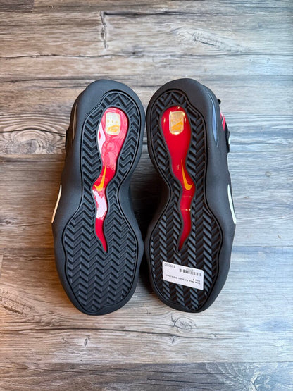 New Nike Air Bakin Black/Red Size 8