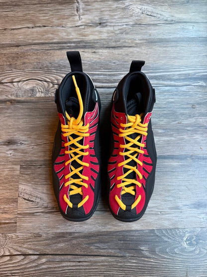 New Nike Air Bakin Black/Red Size 8