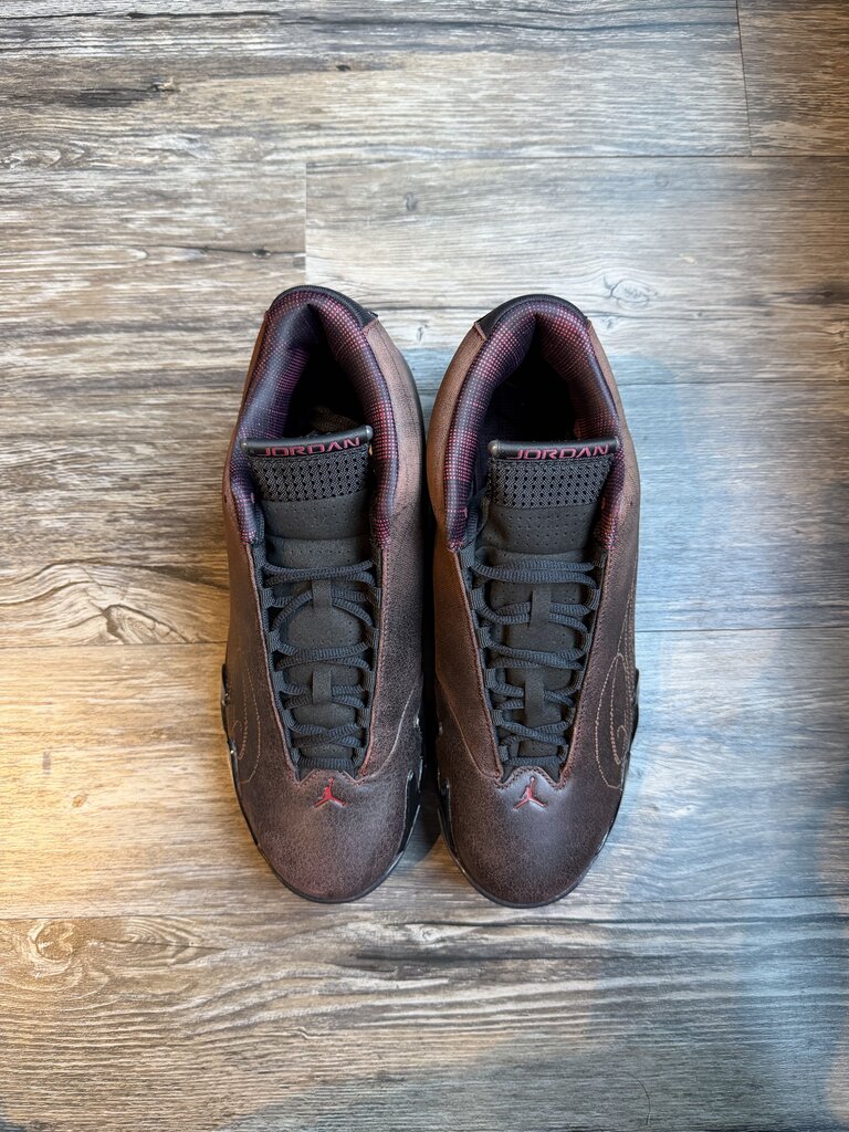 New Jordan 14 Brown Mowalola size 11