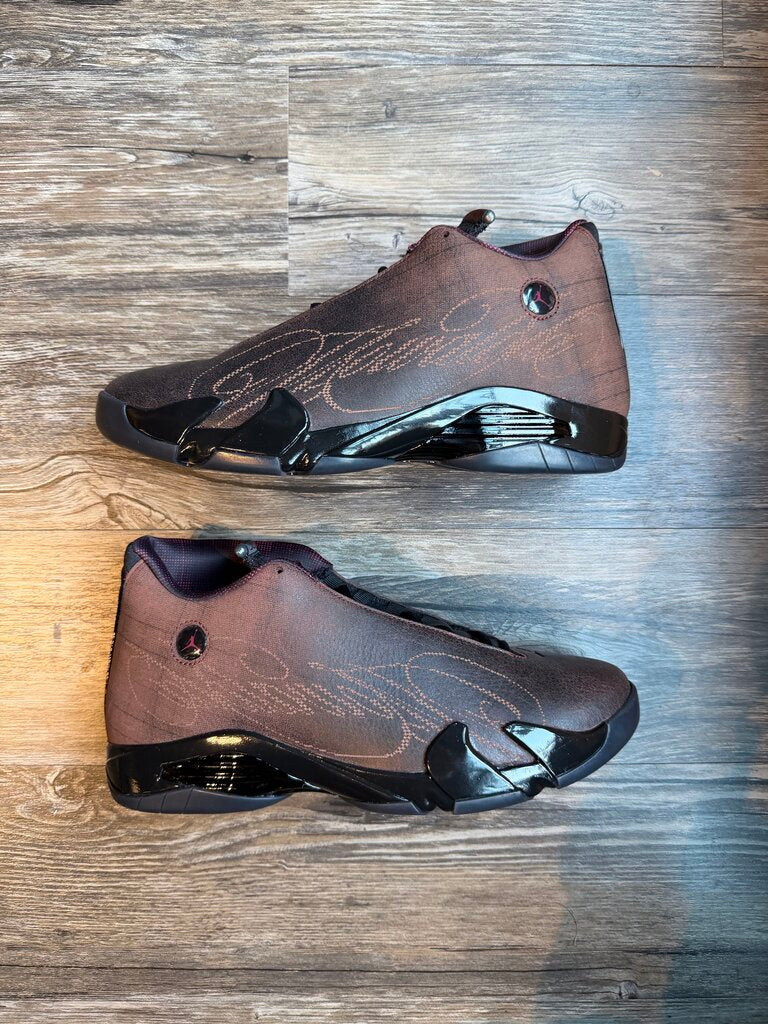 New Jordan 14 Brown Mowalola size 11
