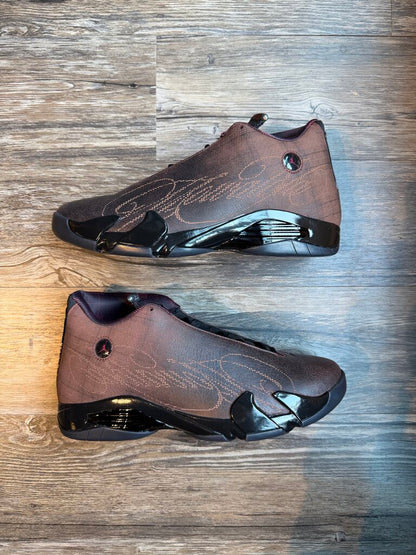 New Jordan 14 Brown Mowalola size 11