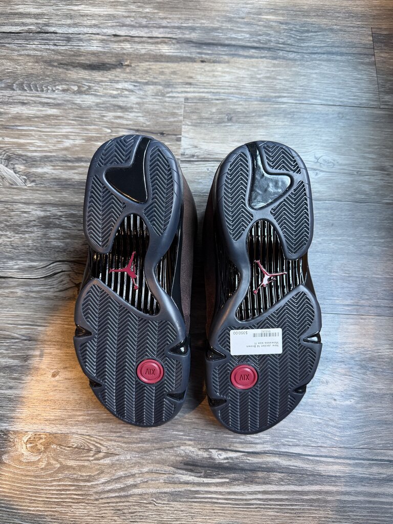 New Jordan 14 Brown Mowalola size 11