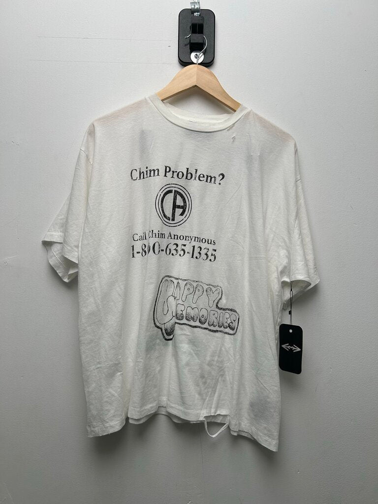 New HMDD Chim Problem White Teee Size Medium