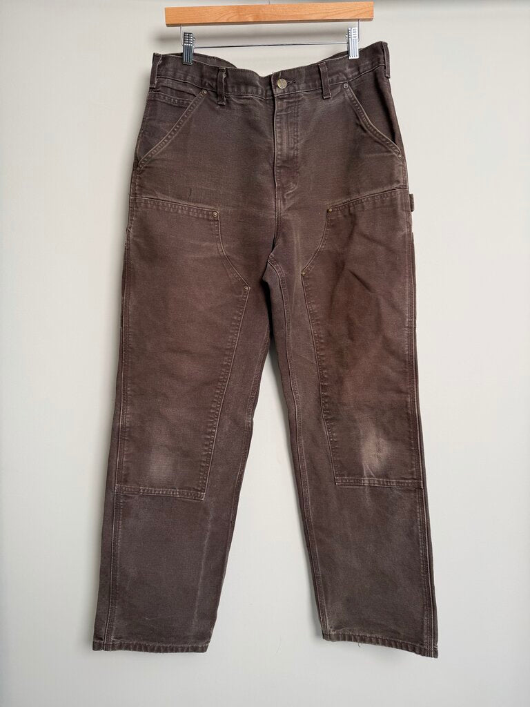Vintage Carhartt Brown Double Knee's Sz. 32 x 32