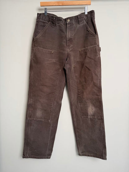 Vintage Carhartt Brown Double Knee's Sz. 32 x 32