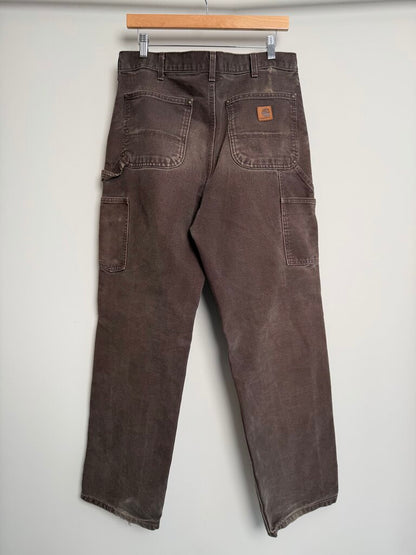 Vintage Carhartt Brown Double Knee's Sz. 32 x 32