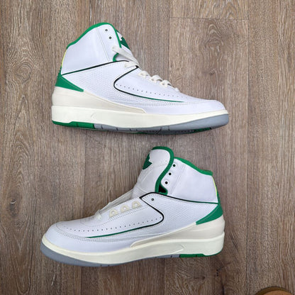 Preowned Jordan 2 Lucky Green Size 9.5 (No Box)