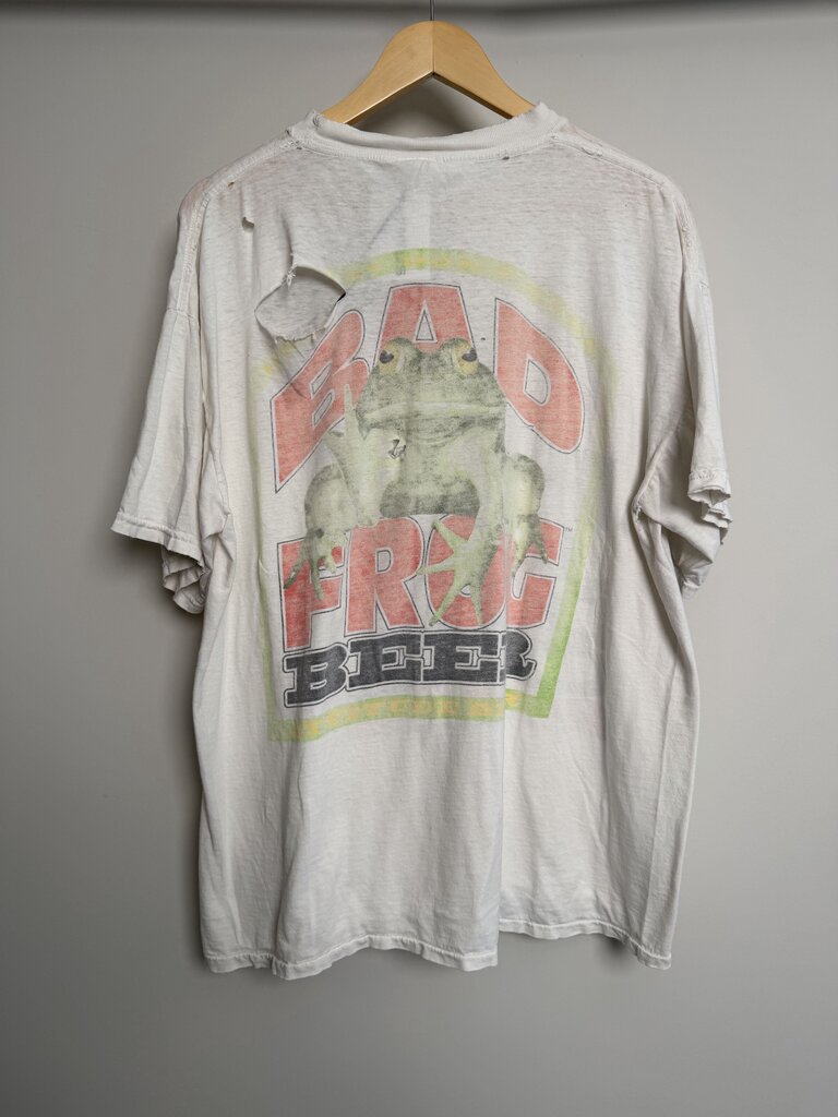 Vintage 90s Bad Frog Tee Size XL