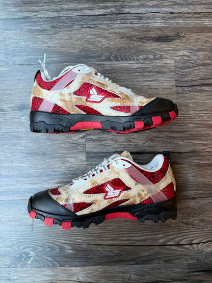 New Sicko Red/Brown Giraffe Size 8