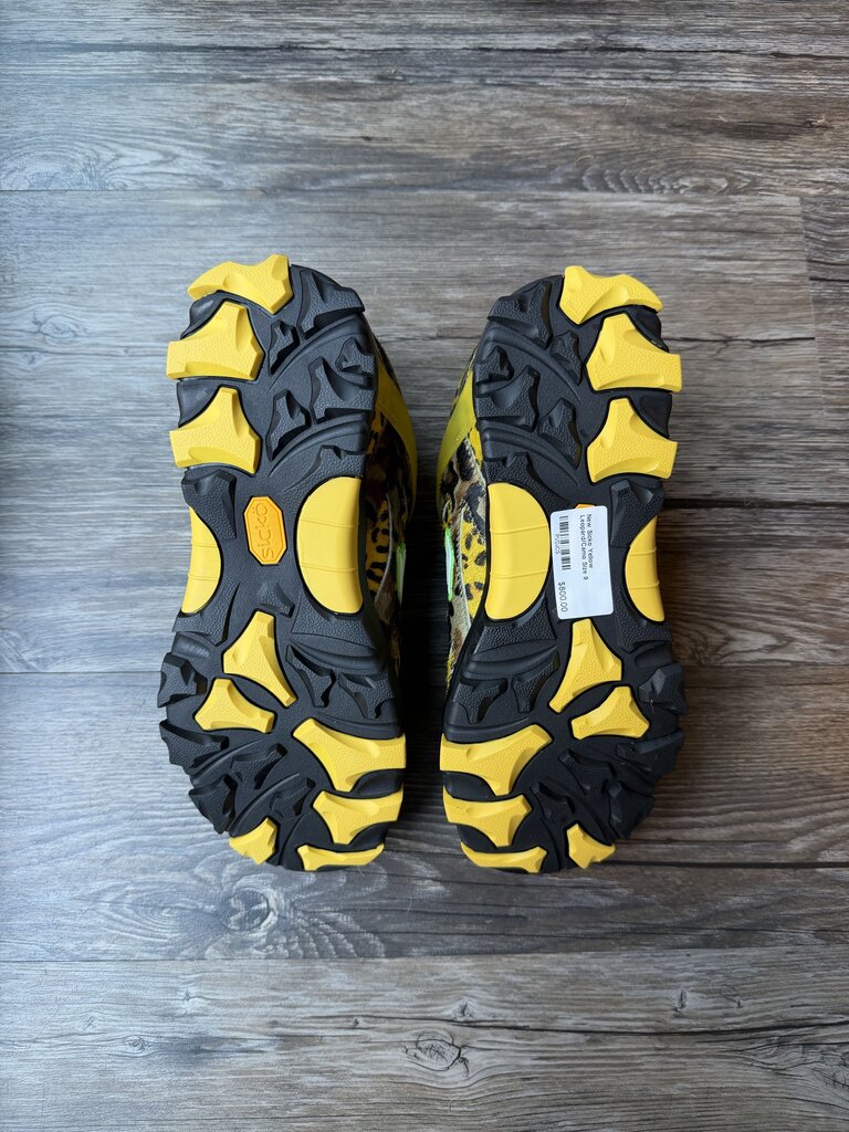 New Sicko Yellow Leopard/Camo Size 9