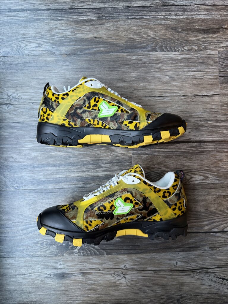 New Sicko Yellow Leopard/Camo Size 9