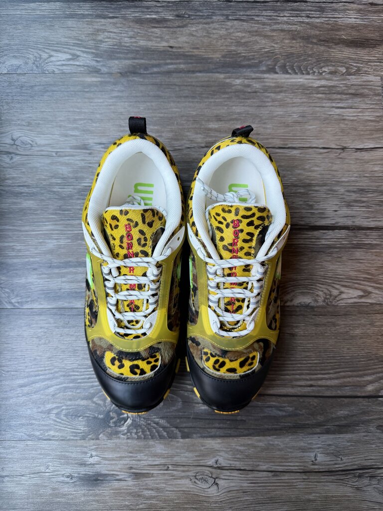 New Sicko Yellow Leopard/Camo Size 9