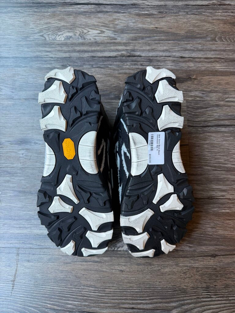 New Sicko Black Black Distressed Size 11