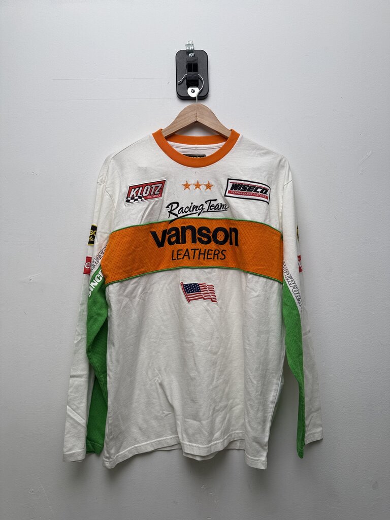 New Supreme Vanson Leathers Racing Longsleeve sz.L