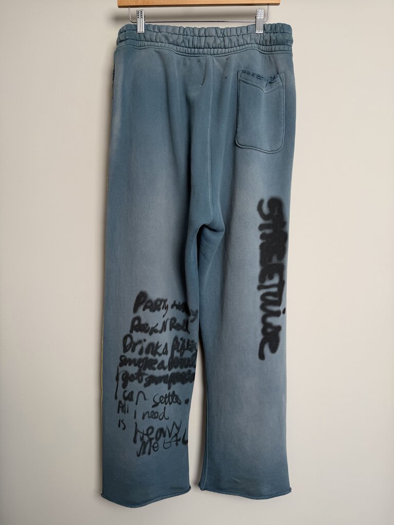 New Paly Holywood Teal/Yellow Sweats Sz. M