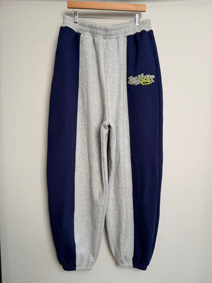 New GV Gallery Blue/Grey Split Sweats Sz. S
