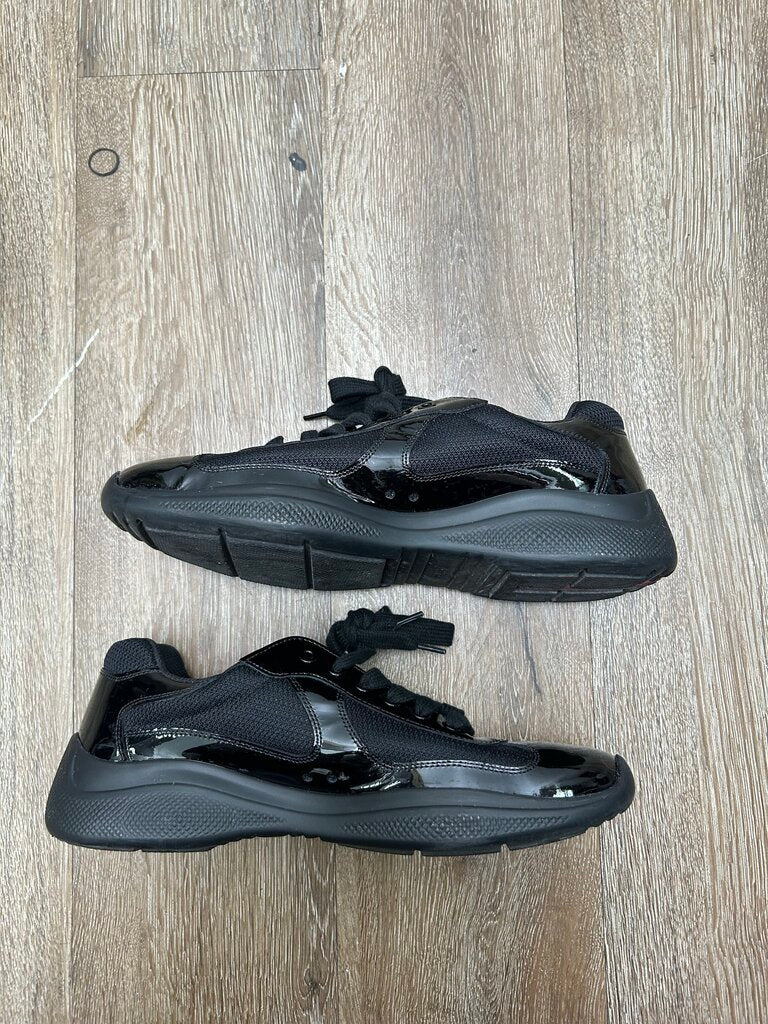 Preowned Prada Americas Cup Triple Black sz.7(8.5)