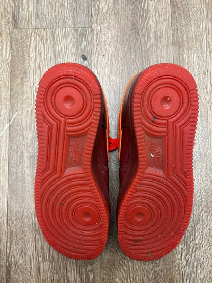 Preowned Nike AF1 Patent Red sz.9.5