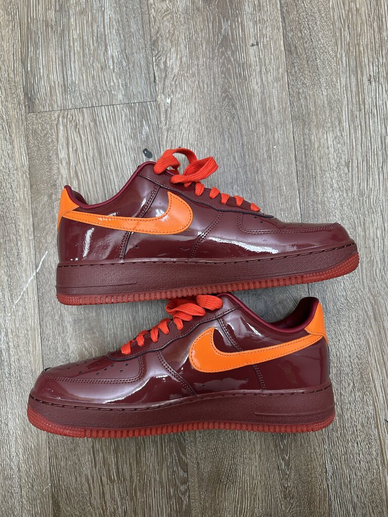 Preowned Nike AF1 Patent Red sz.9.5