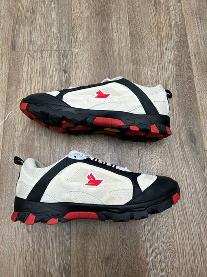 Preowned Sicko Hiking Shoe White Siberia Red sz.11