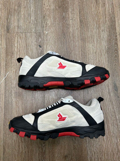 Preowned Sicko Hiking Shoe White Siberia Red sz.11