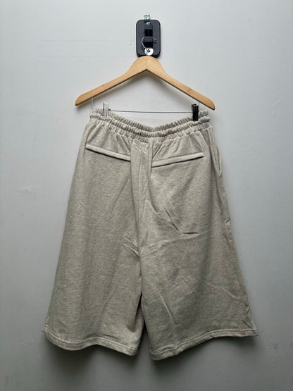 New Faciane Cream Grey 3/4 Sweatshorts sz.S