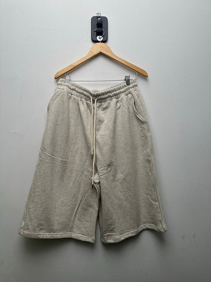 New Faciane Cream Grey 3/4 Sweatshorts sz.XL