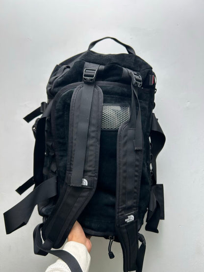 Preowned Supreme TNF Black Suede Duffle Bag