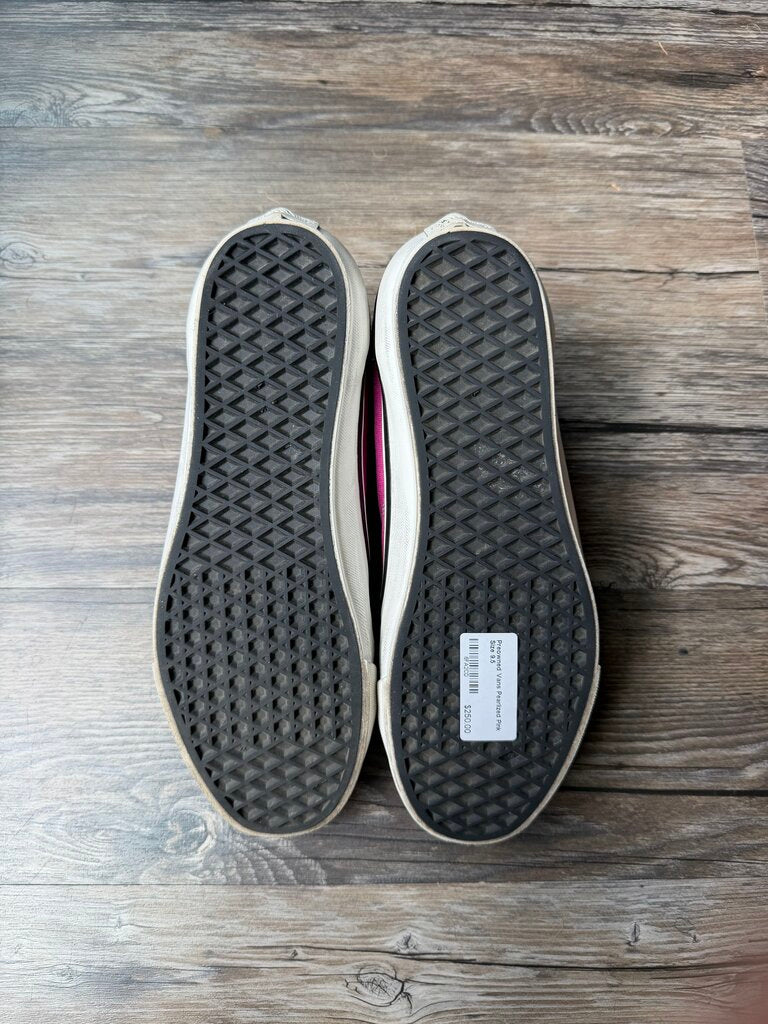 Preowned Vans Pearlized Pink Size 9.5