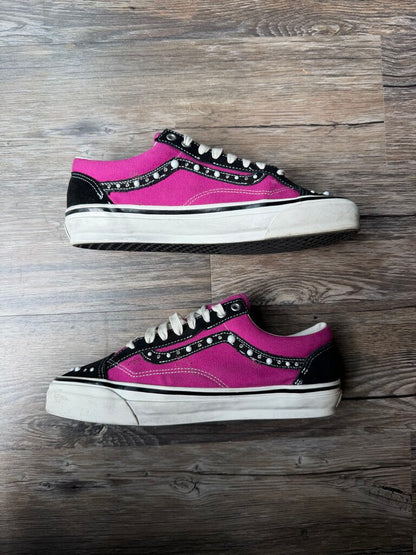 Preowned Vans Pearlized Pink Size 9.5