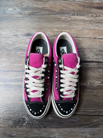 Preowned Vans Pearlized Pink Size 9.5