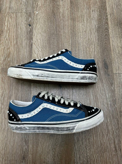 Preowned Vans Pealized Blue Navy Sz.10 (No Box)