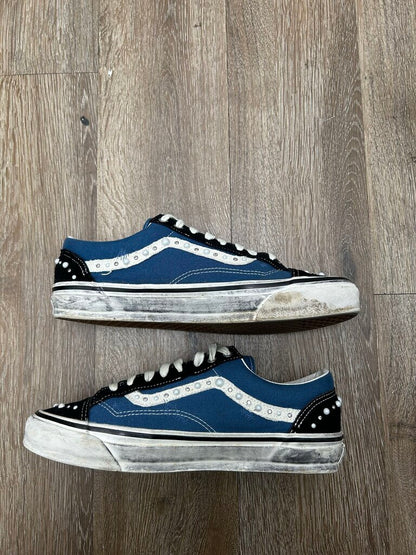 Preowned Vans Pealized Blue Navy Sz.10 (No Box)