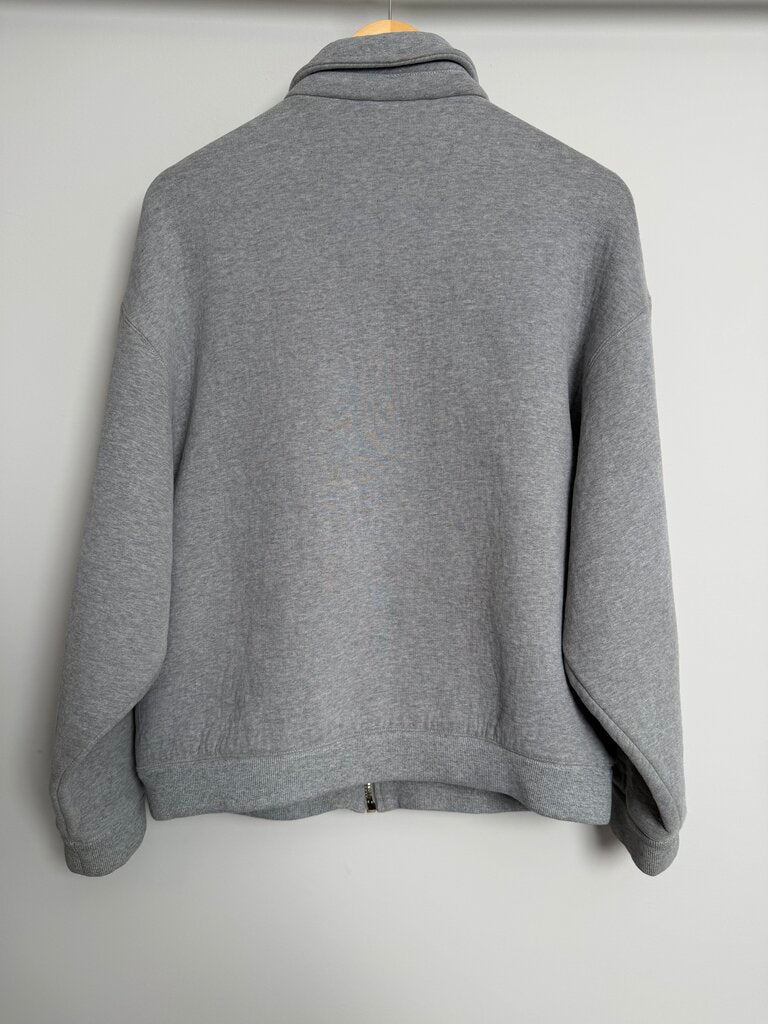 Pre-Owned Miu Miu Grey Zip Jacket Sz. 40 (Fits M)