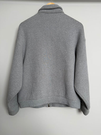 Pre-Owned Miu Miu Grey Zip Jacket Sz. 40 (Fits M)