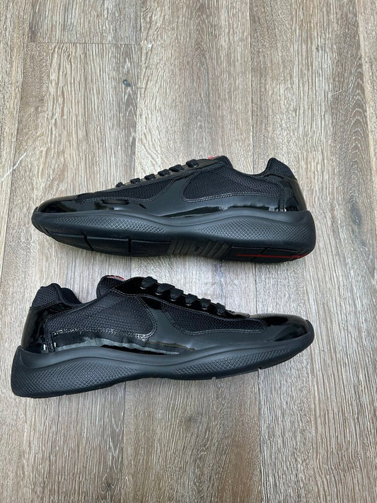 Preowned Prada Americas Cups Black Size 9 (11M)
