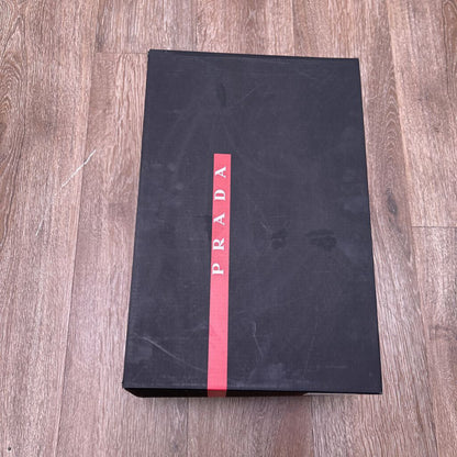Preowned Prada Americas Cups Black Size 9 (11M)