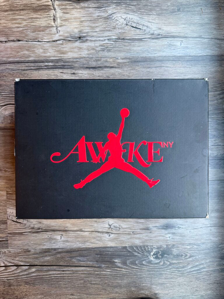 Preowned Jordan 5 Awake Black Blue size 8.5