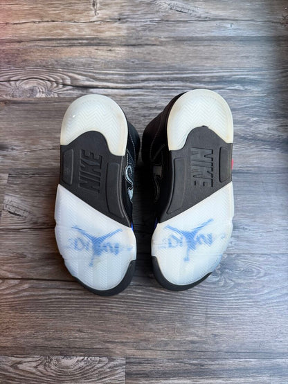 Preowned Jordan 5 Awake Black Blue size 8.5