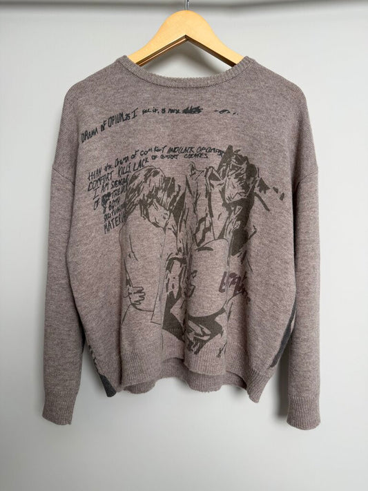 ERD The Drama Of Opium Sweater size XL