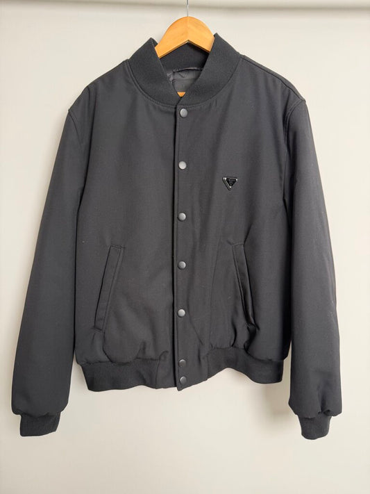 Prada Black Bomber Jacket size 54